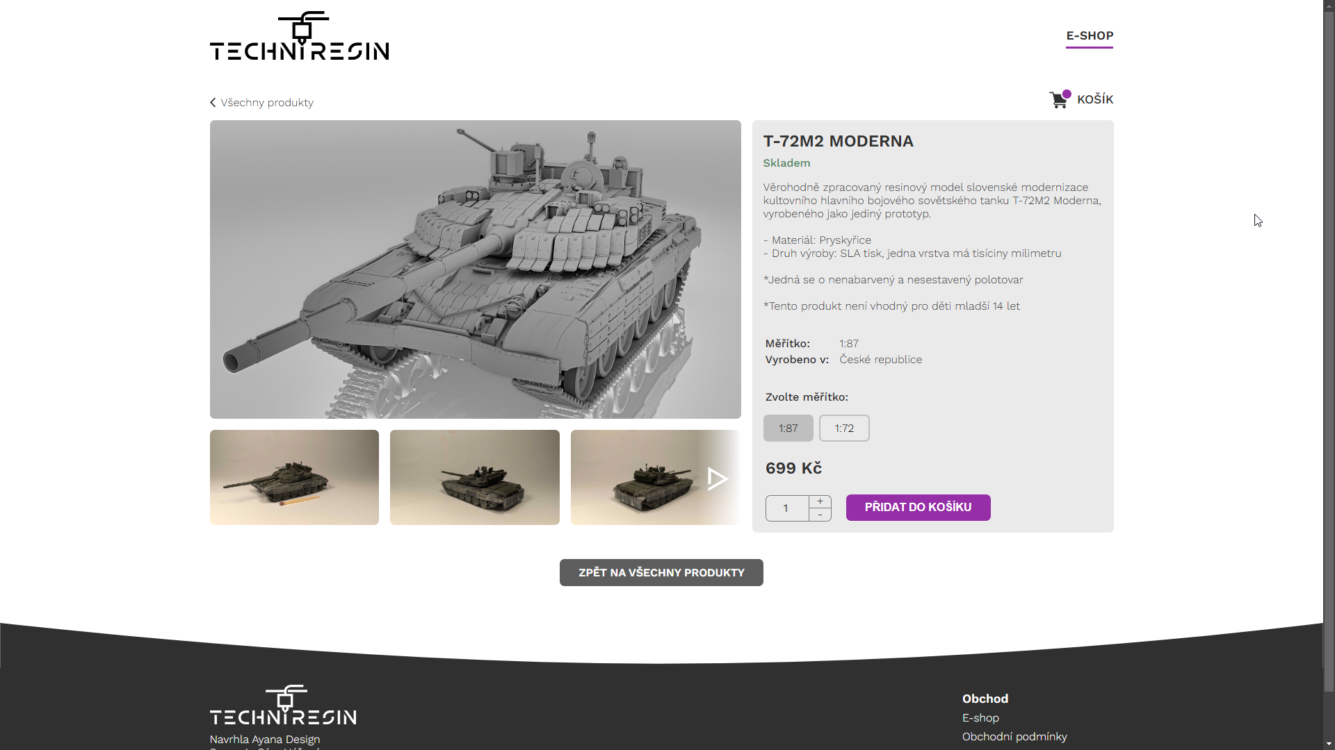 Obrázek projektu Technirezin - Sára Hýžová