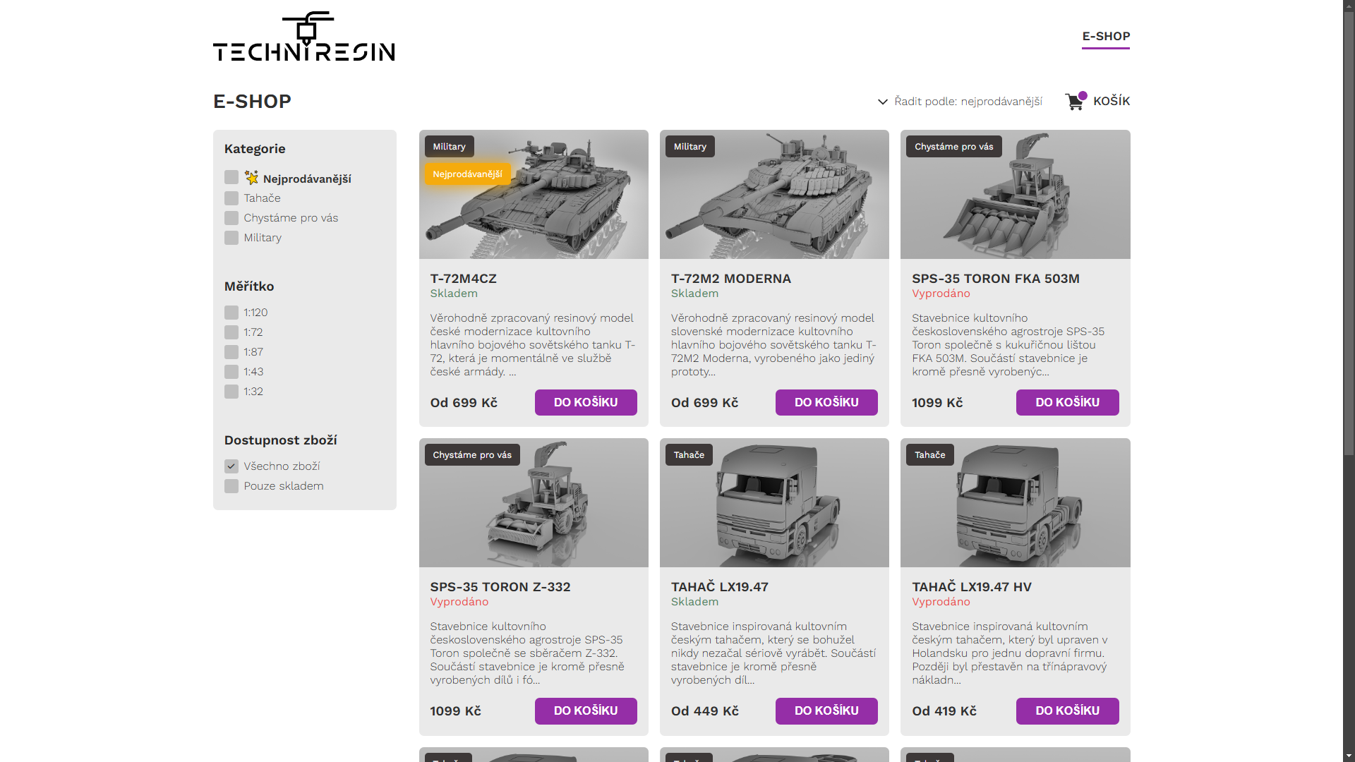 Obrázek projektu Technirezin - Sára Hýžová