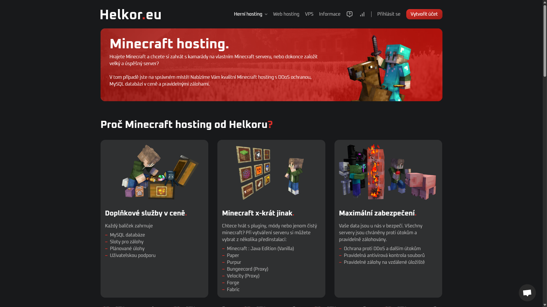 Obrázek projektu Helkor - Sára Hýžová