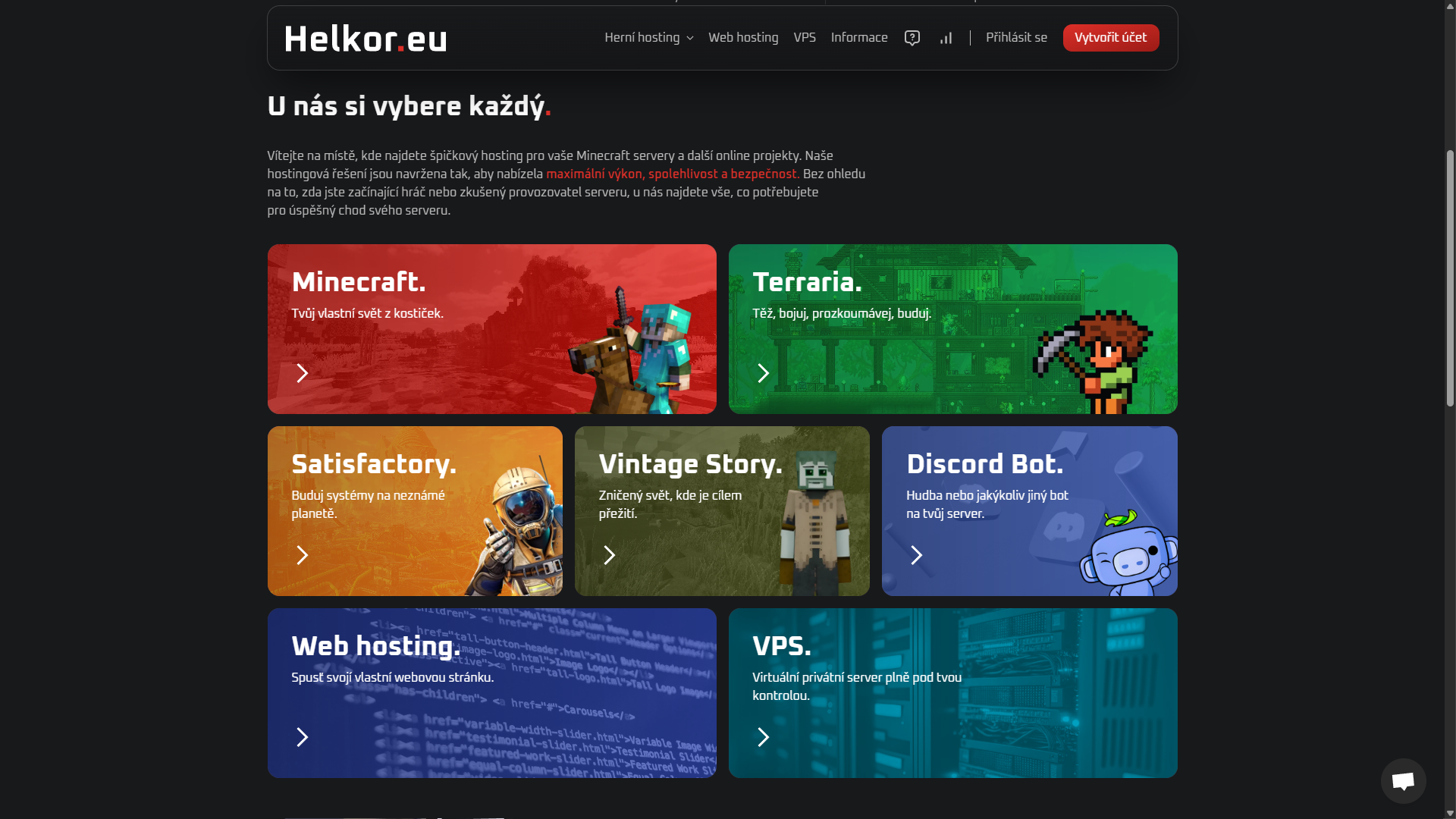 Obrázek projektu Helkor - Sára Hýžová